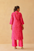 Shantoon Female Pink Tunic Set