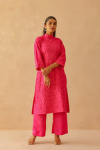 Shantoon Female Pink Tunic Set