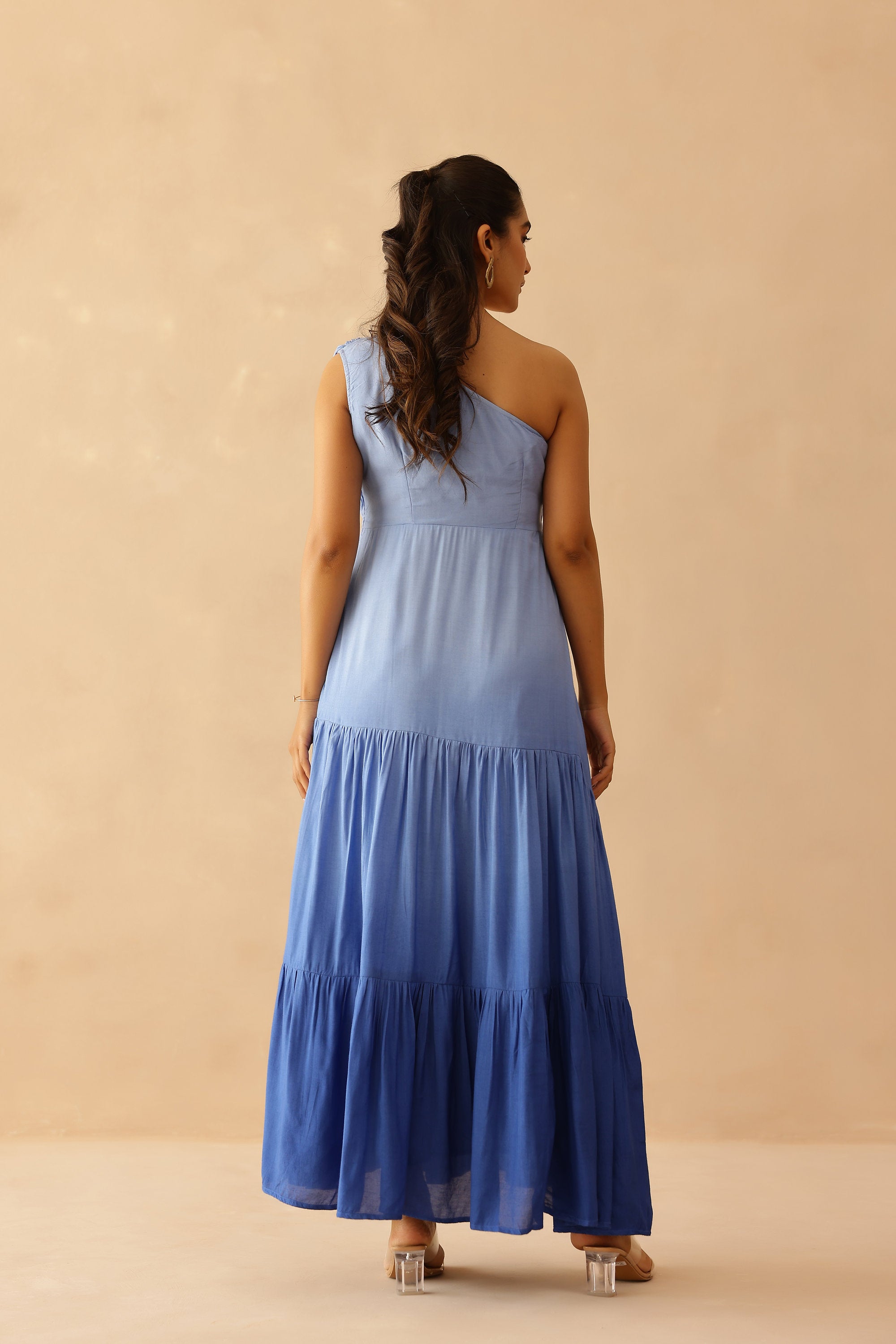 MasoommShantoon Female Blue Dress