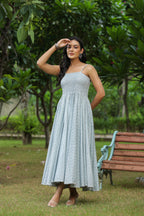 Bombay Submarine Grey Cotton Dress