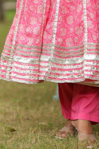 Persian Cotton Anarkali Suit Set