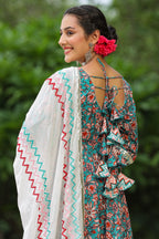 Shakespeare Cotton Anarkali Suit Set