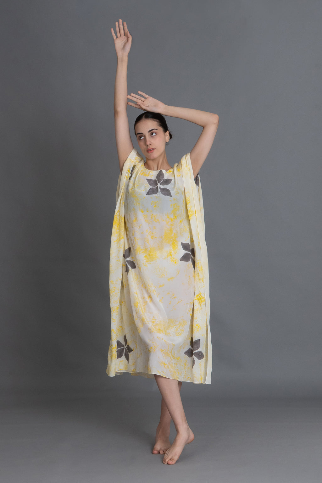 Crezia Silk Kaftan
