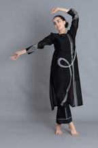 Khat Pantone Embroidered Dress Co-ord