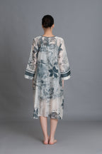 Mint Texture Print Dress