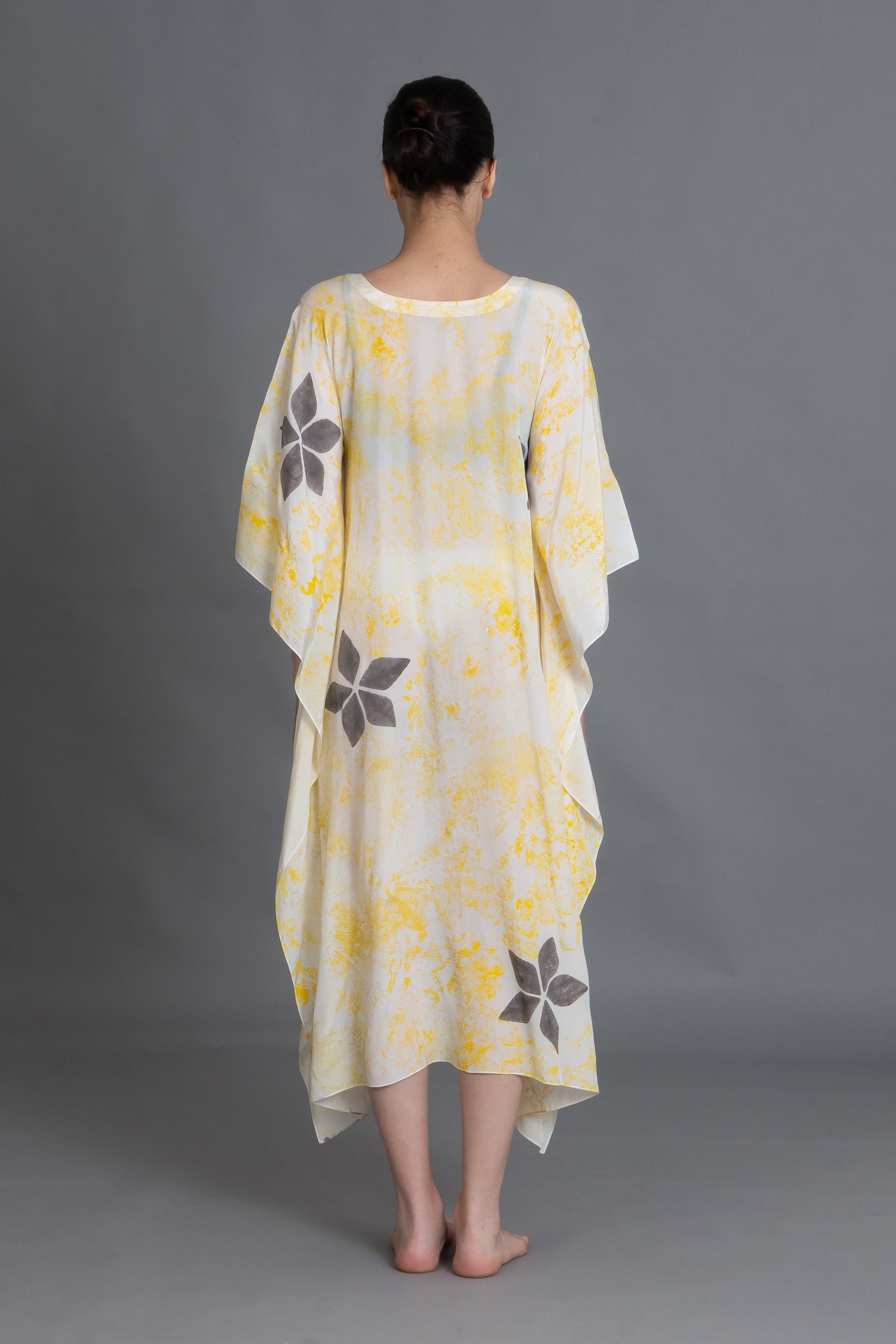 Crezia Silk Kaftan