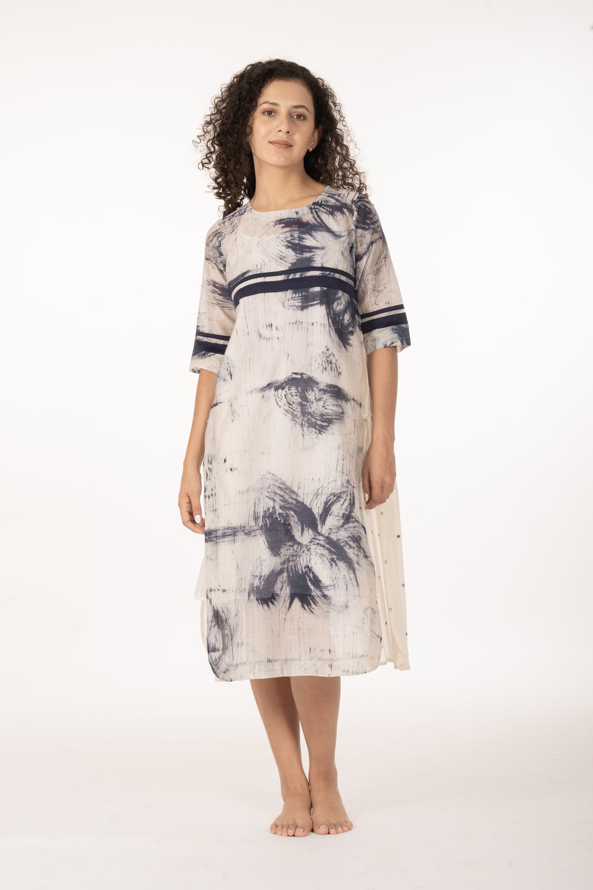Indigo Bloom Kurta
