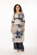 Indigo Bloom Kurta Set