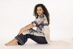 Indigo Bloom Kurta Set