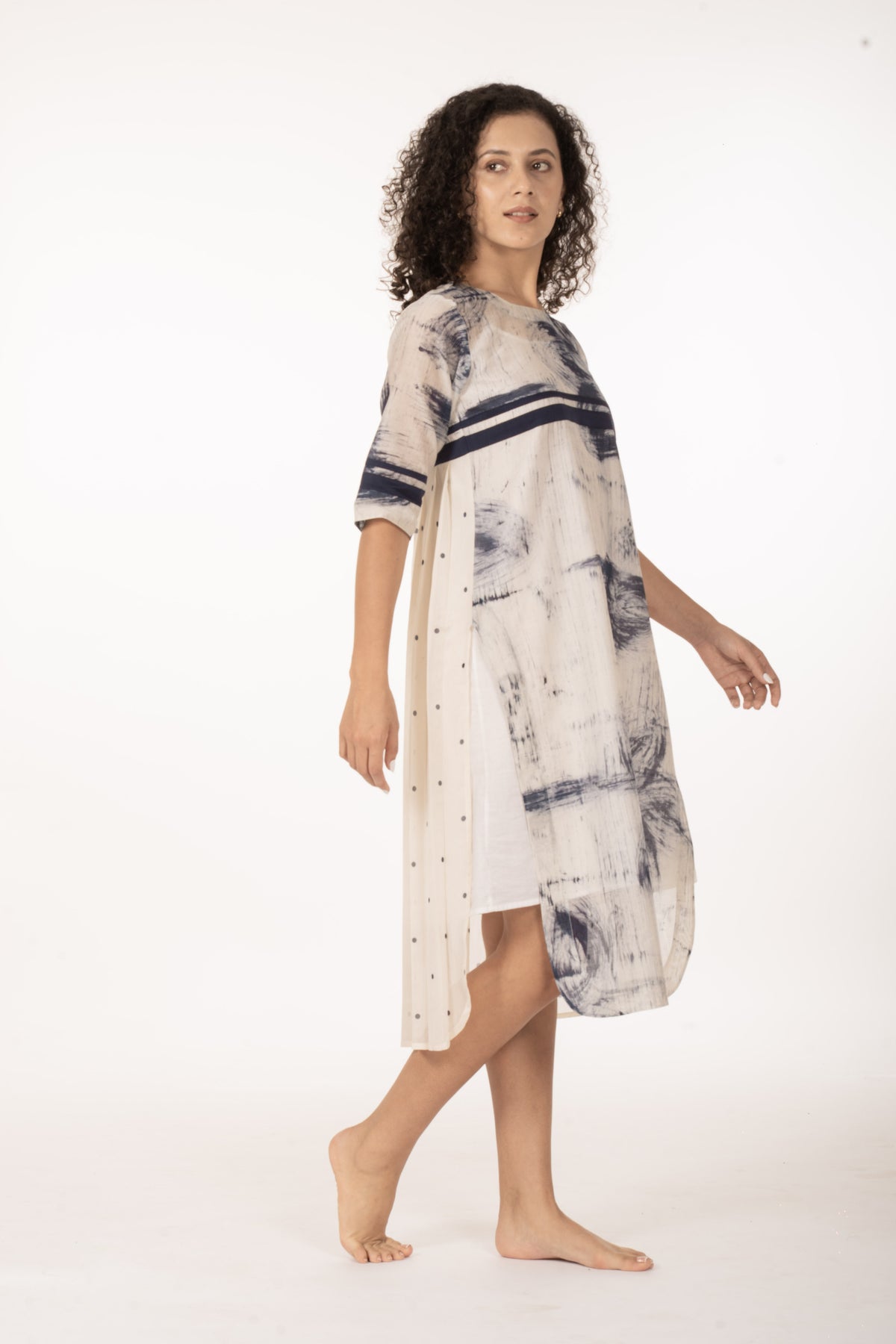 Indigo Bloom Kurta