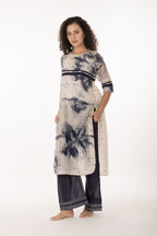 Indigo Bloom Kurta Set