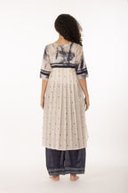 Indigo Bloom Kurta Set