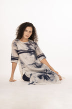 Indigo Bloom Kurta Set