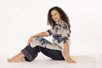 Indigo Bloom Kurta Set