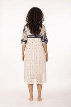 Indigo Bloom Kurta