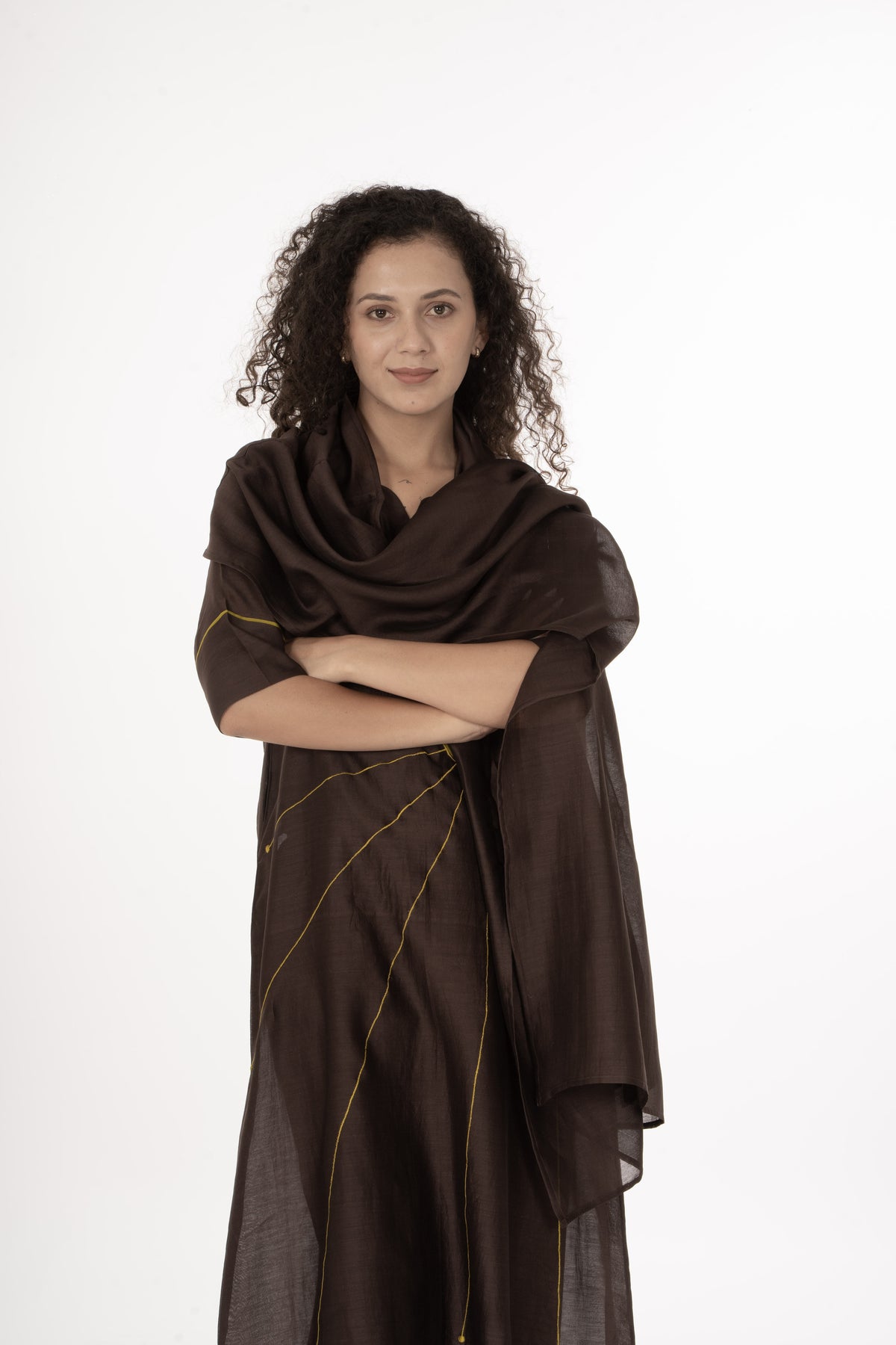 Cocoa Thread Art Dress Co-ord