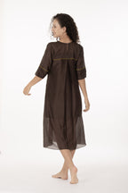 Cocoa Thread Art Dress
