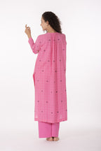 Ros�� Check Midi Dress with Bottom