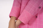 Pink Gather's Dusk Dress with Bottom
