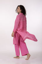 Pink Gather's Dusk Dress Co-ord