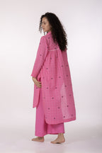 Pink Gather's Dusk Dress Co-ord