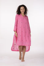 Pink Gather's Dusk Dress