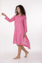 Pink Gather's Dusk Dress