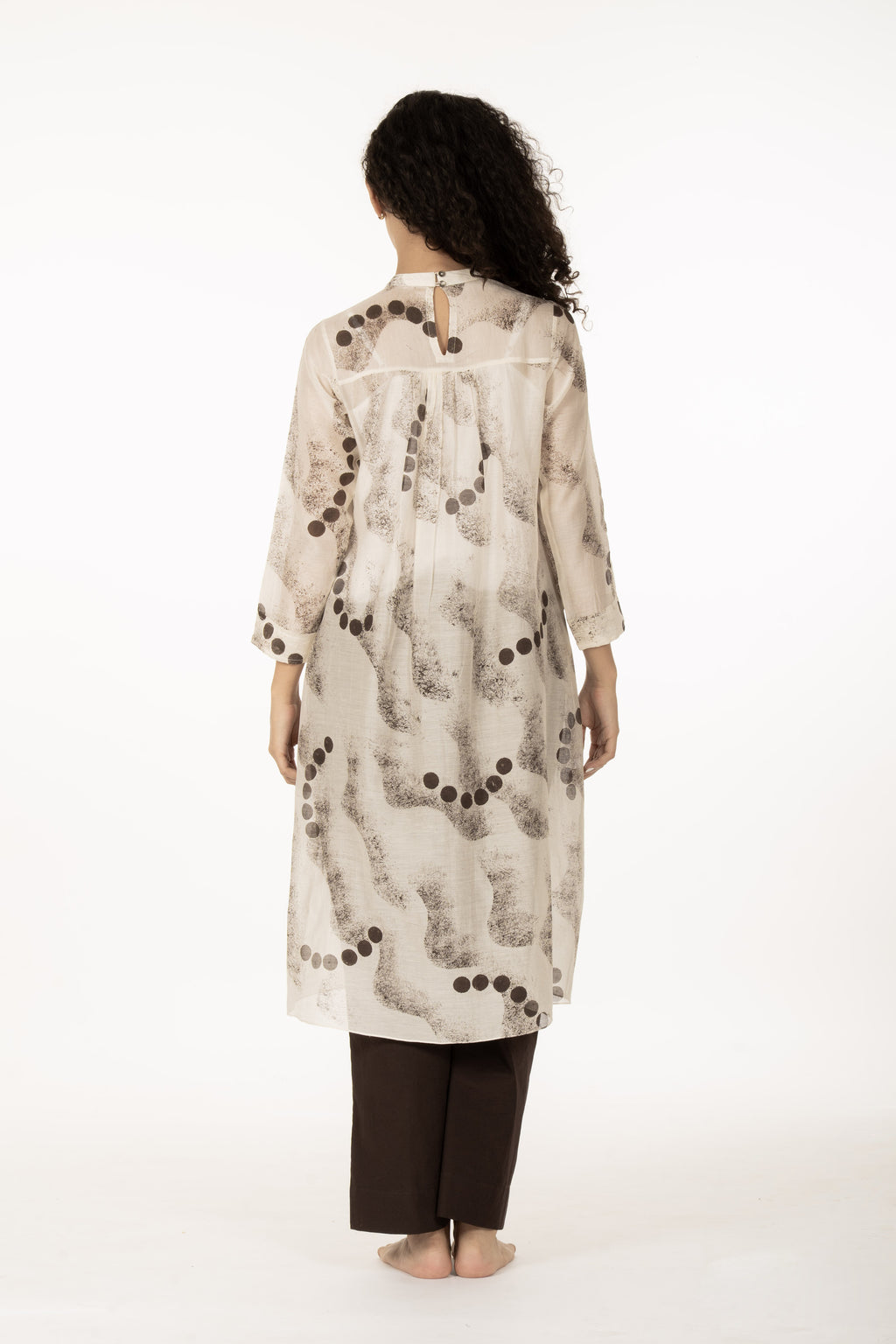Ivory Mist Dress with Bottom
