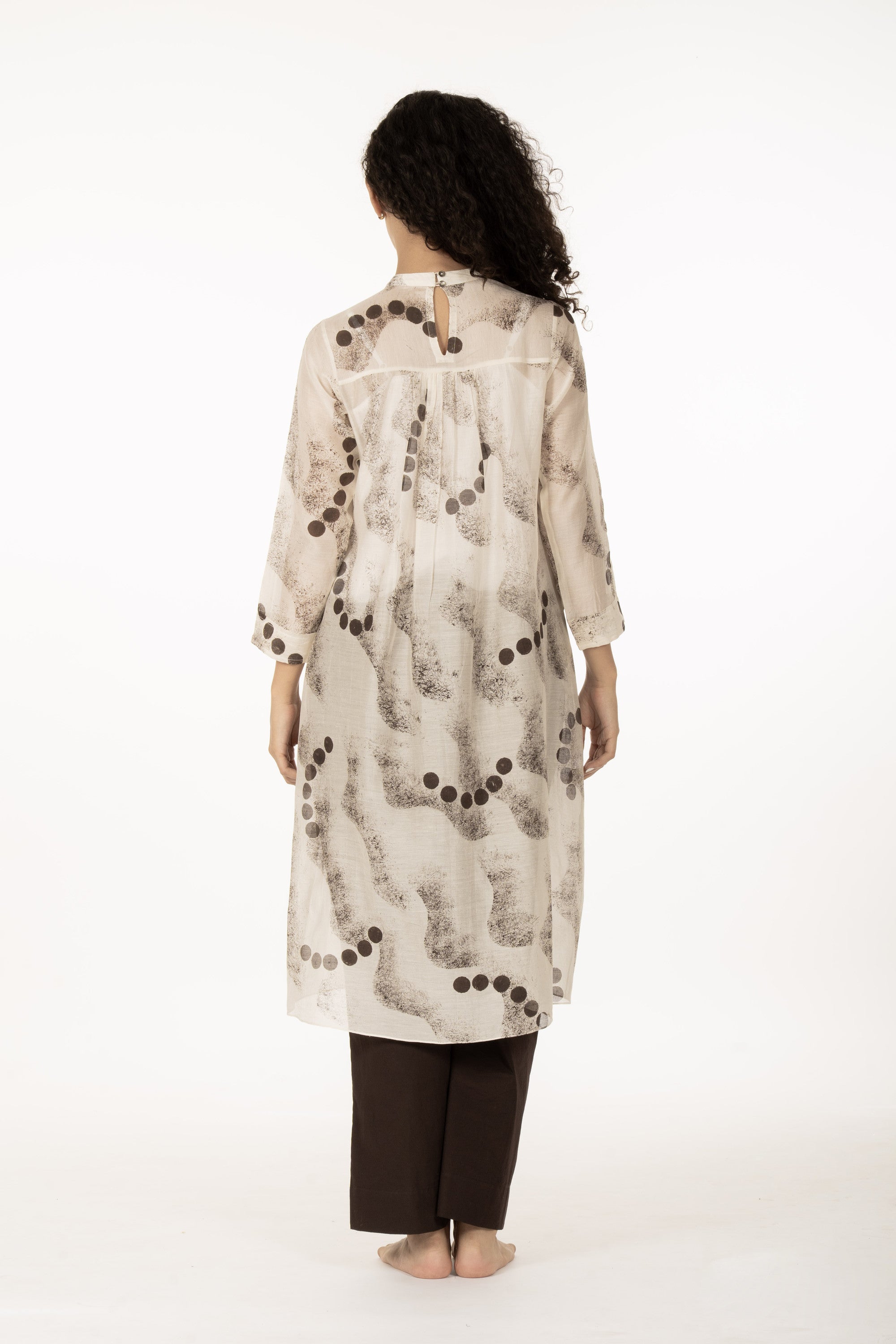 Ivory Mist Dress with Bottom