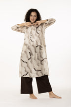 Ivory Mist Dress with Bottom