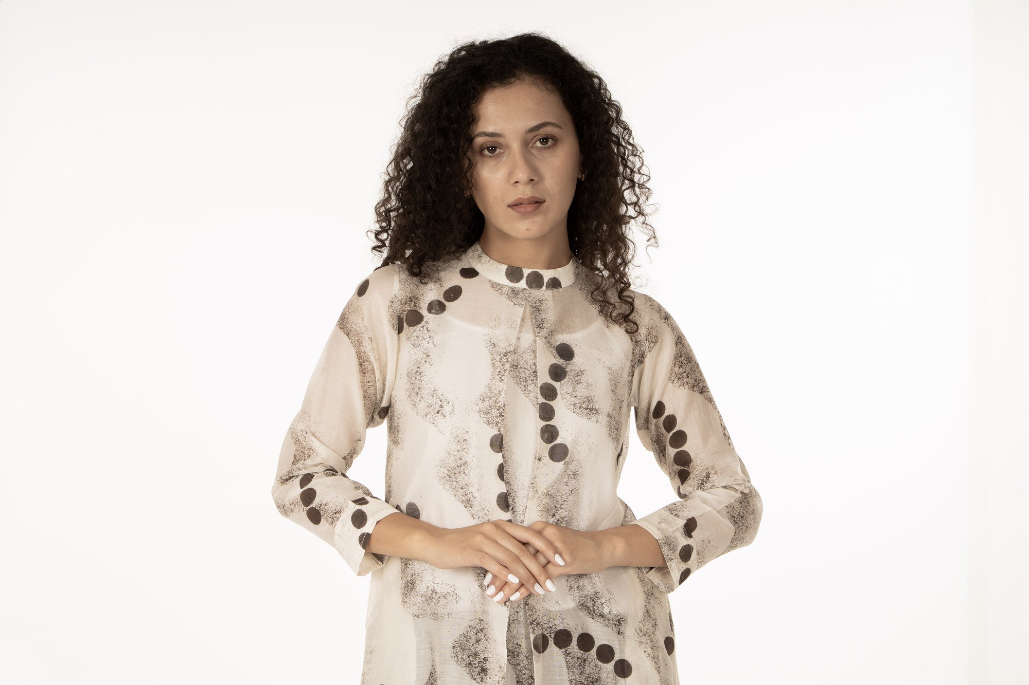 Ivory Mist Dress with Bottom