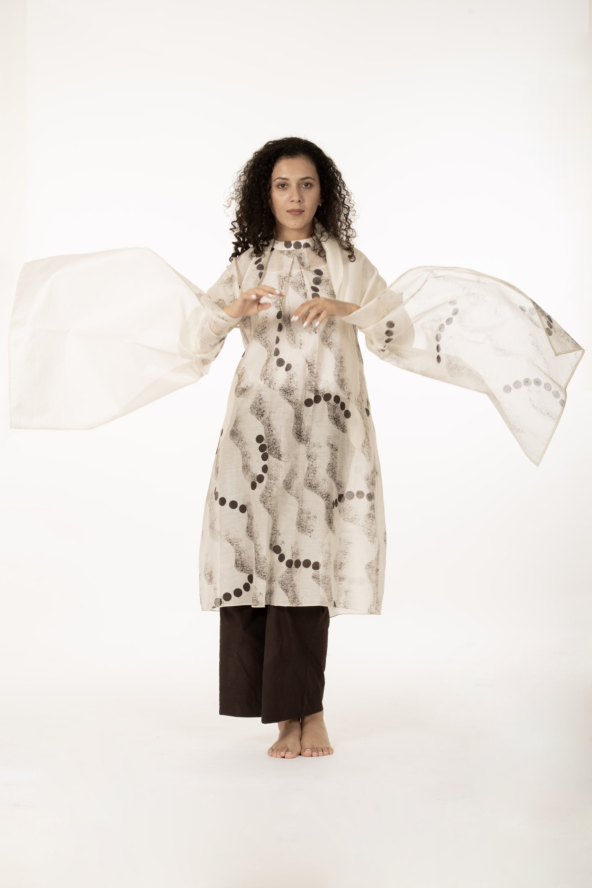 Ivory Mist Dress Co-Ord