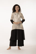 Ivory Shadow Dress Co-ord