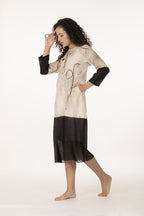 Ivory Shadow Dress