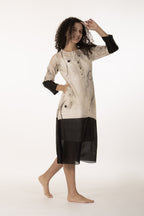 Ivory Shadow Dress