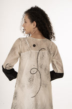 Ivory Shadow Dress
