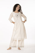 Ivory Grace Handwork Kurta with Bottom