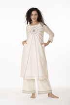 Ivory Grace Handwork Kurta with Bottom