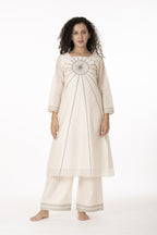 Ivory Grace Handwork Kurta with Bottom