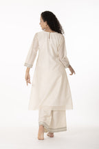 Ivory Grace Handwork Kurta with Bottom