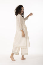Ivory Grace Handwork Kurta with Bottom