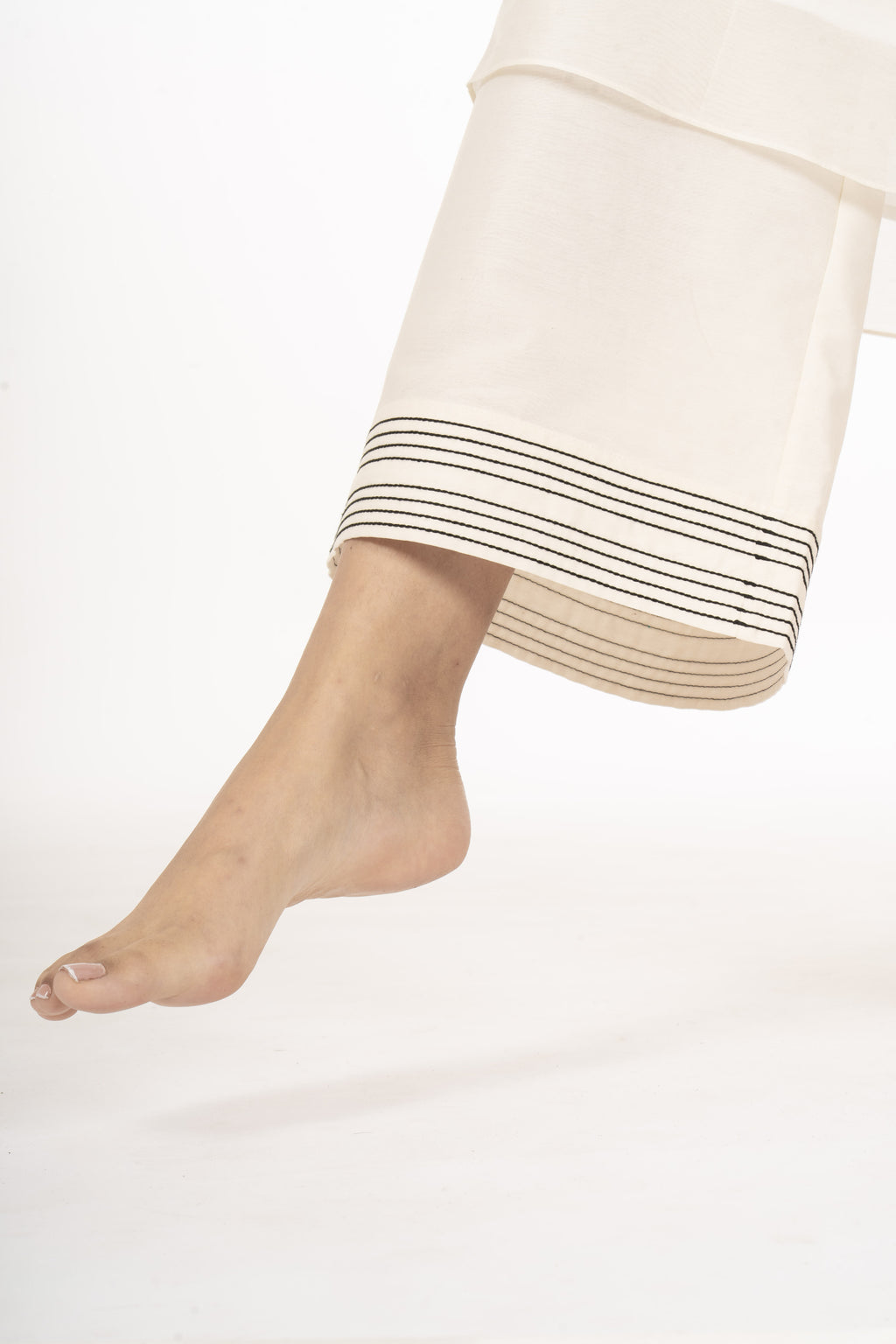 Ivory Grace Handwork Kurta with Bottom