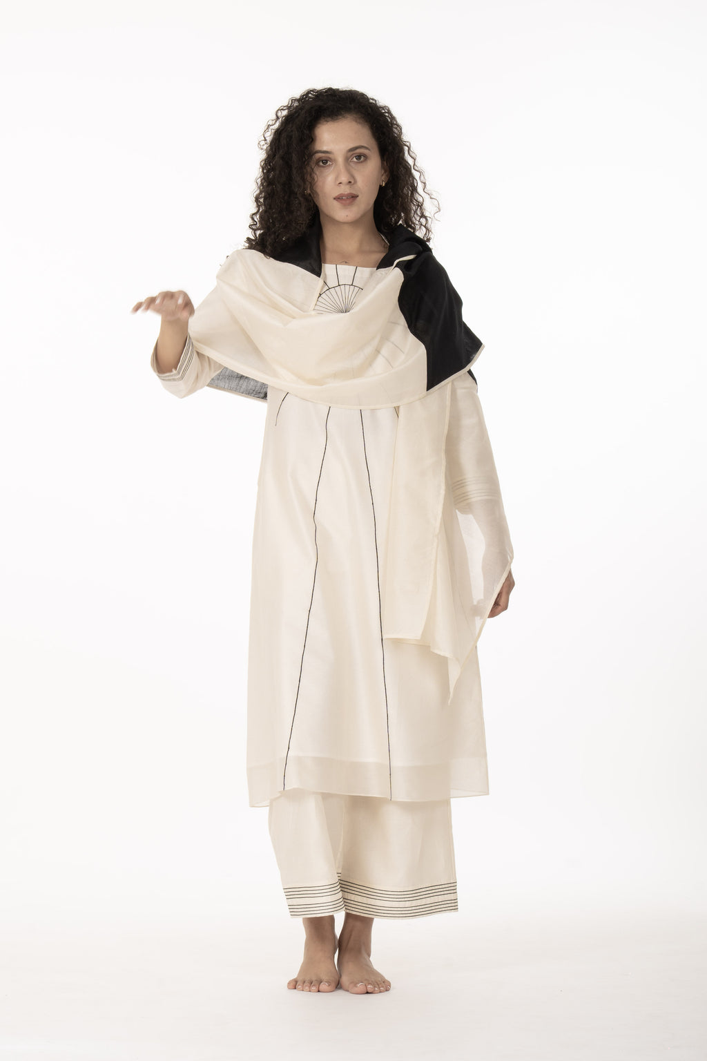 Ivory Grace Handwork Kurta Co-ord