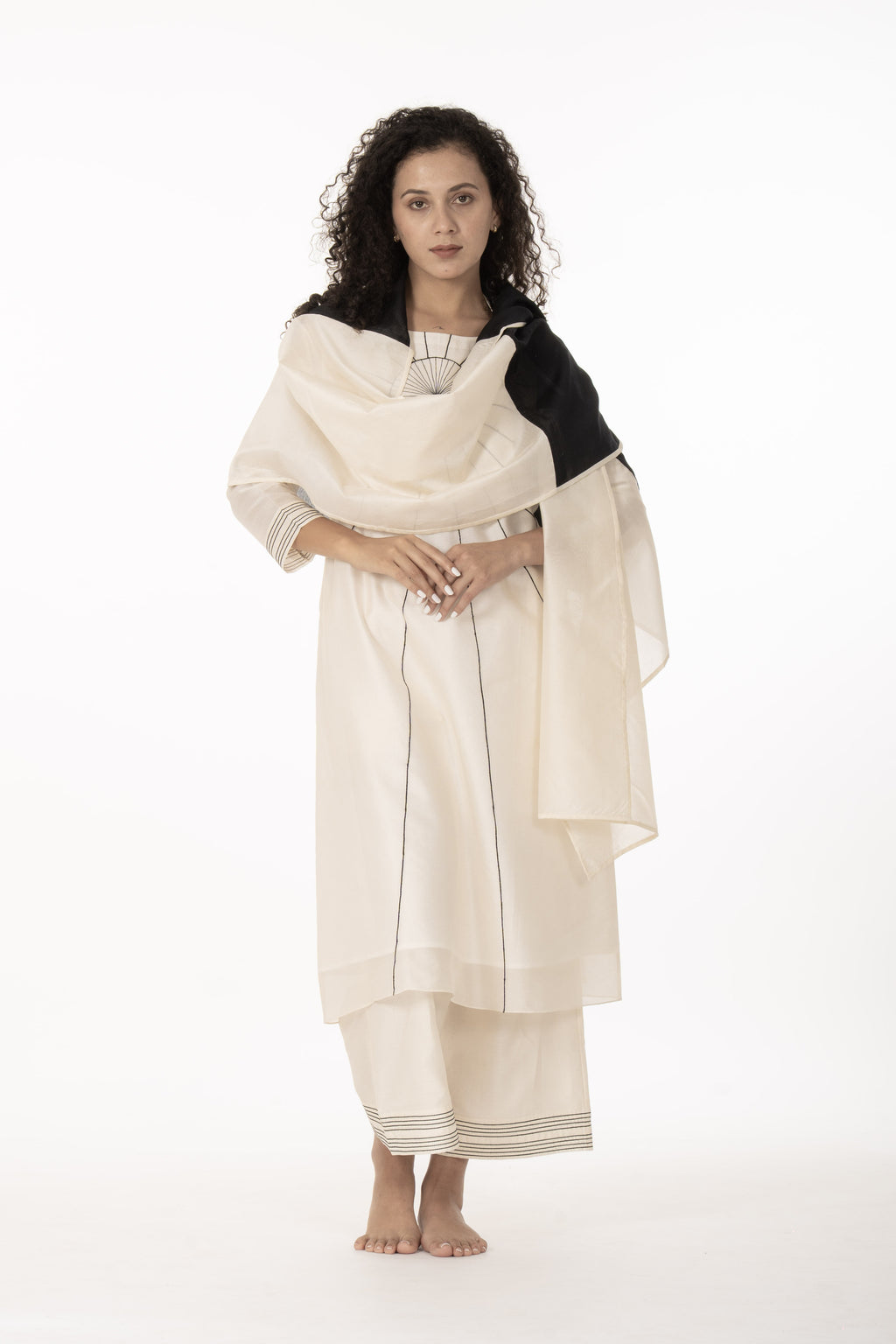 Ivory Grace Handwork Kurta Co-ord
