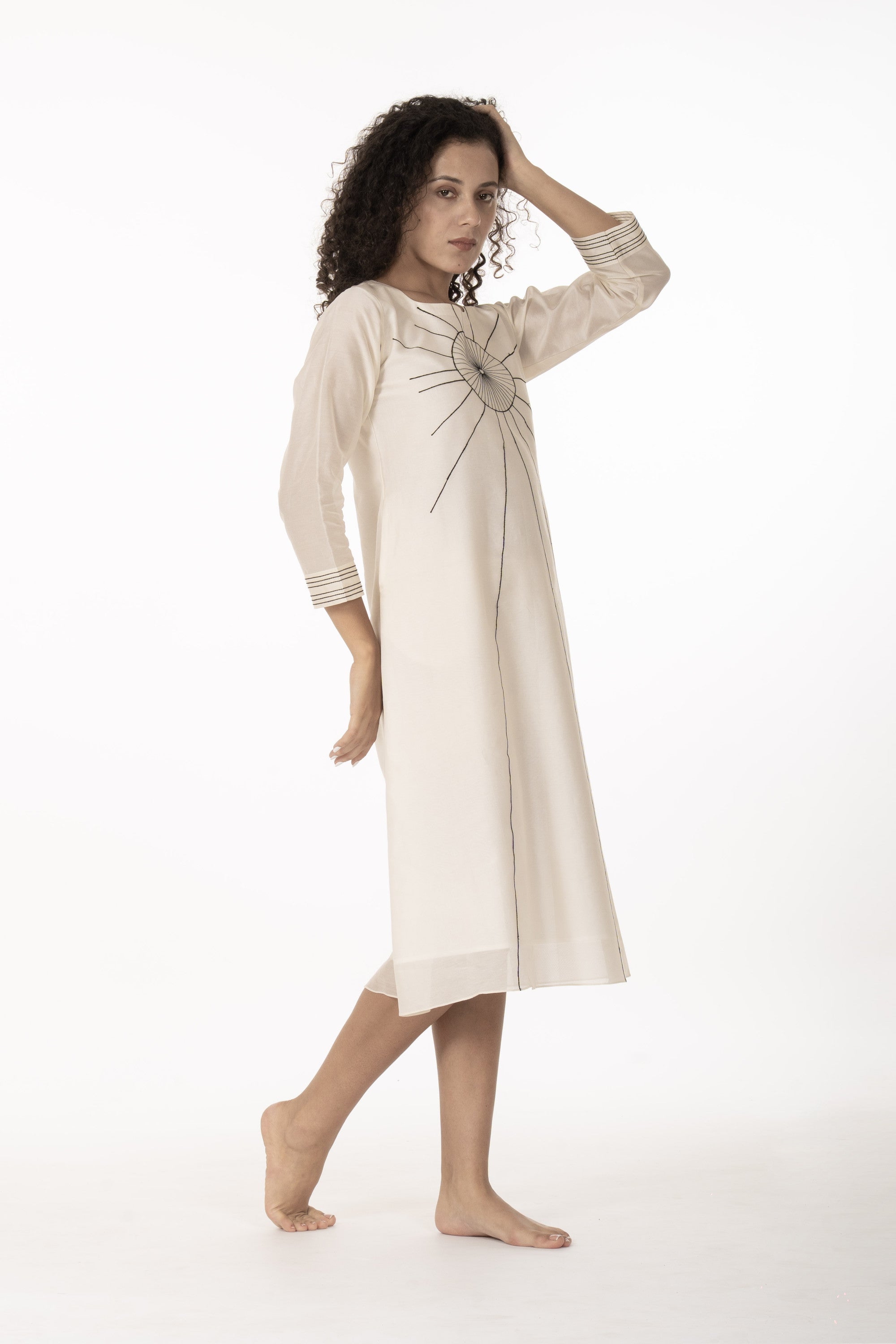 Ivory Grace Handwork Kurta