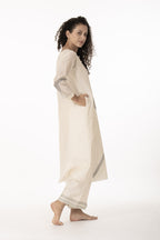 Khat Ivory Dress with Bottom