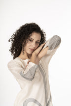 Khat Ivory Dress with Bottom