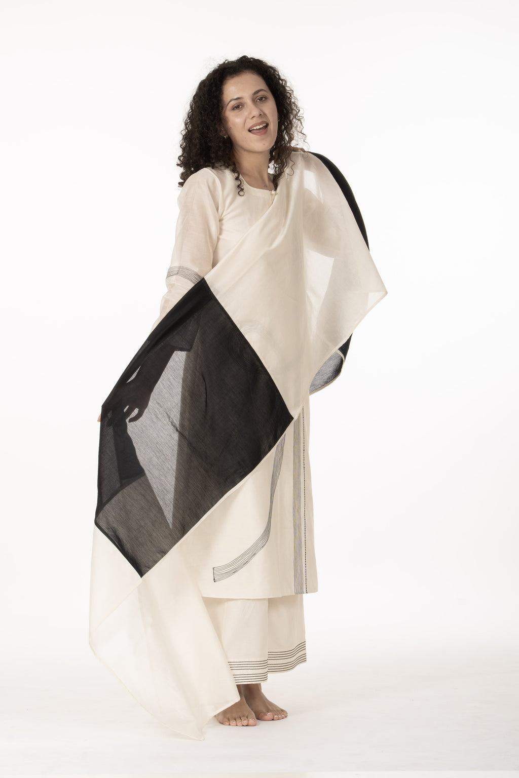 Khat Ivory Dress Co-ord