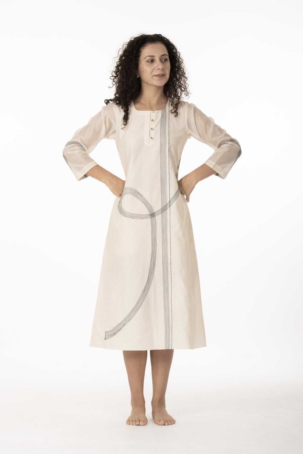 Khat Ivory Dress
