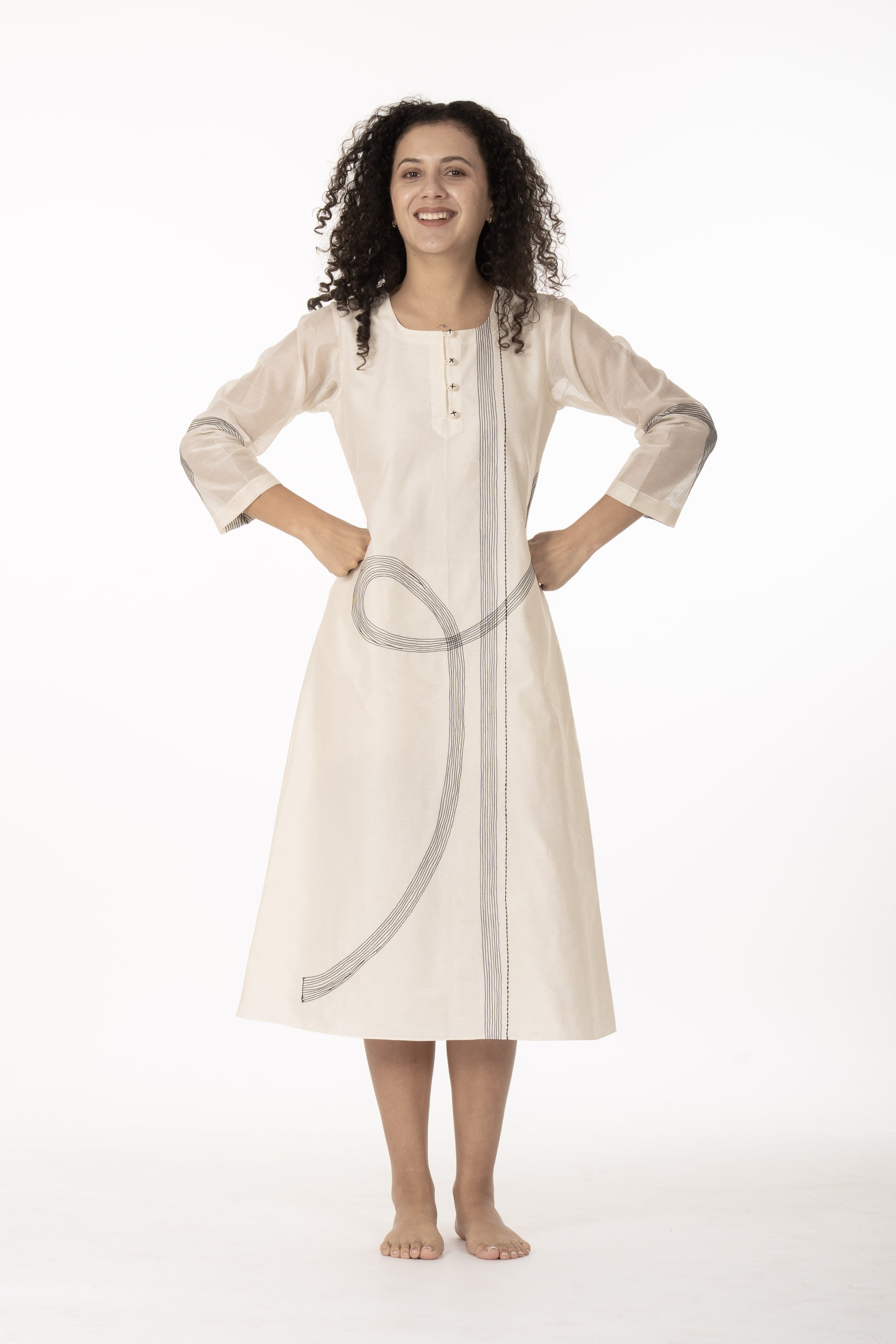 Khat Ivory Dress